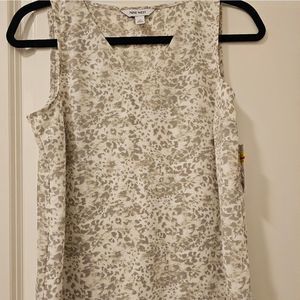 NWT Nine West V-Neck Tank Top - XS